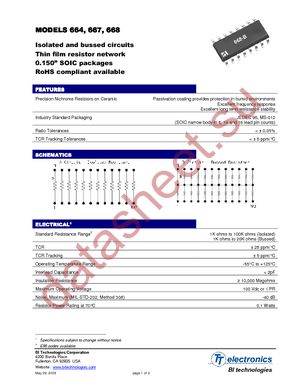 668A1001DLF7 datasheet  